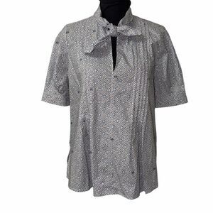 Maison Kitsune Cotton Lightweight Top/Blouse(Size Medium)